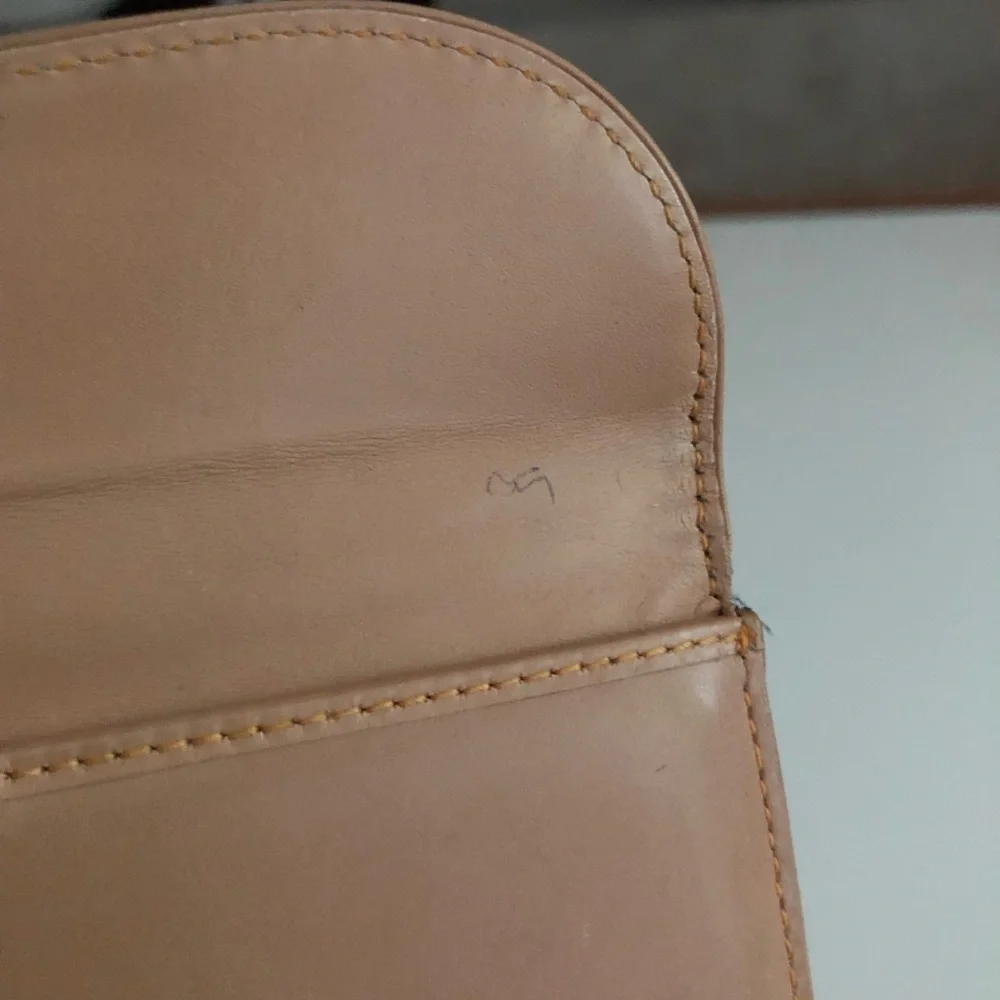 Dior Blue Denim 'Saddle' Wallet